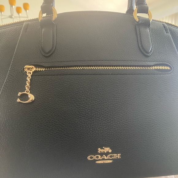 Coach black Saffiano Leather back with cold details - Picture 6 of 6